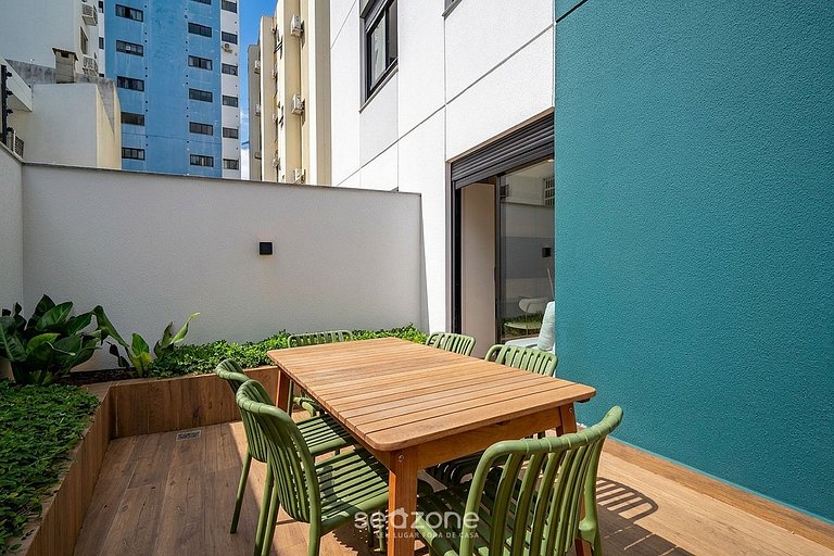 Moderno em prédio c/ garden no Centro PDK0002