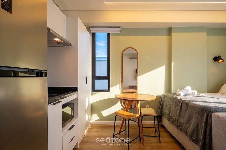 Studio em prédio c/ garden no Centro PKD0102