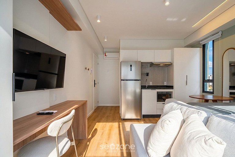 Studio em prédio c/ garden no Centro PKD0102