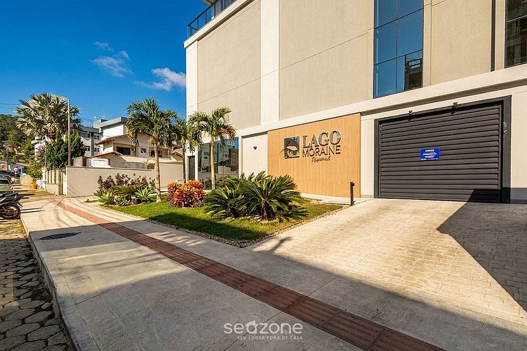 Apto en condo. c/ vista al Lago en Fazenda LMR0902