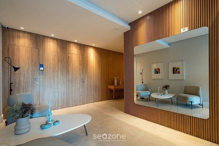 Apto en condo. c/ vista al Lago en Fazenda LMR0902