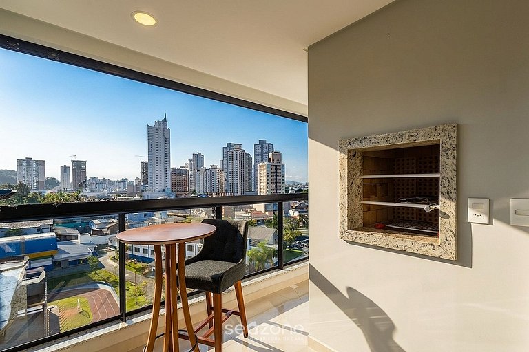 Apto en condo. c/ vista al Lago en Fazenda LMR0902