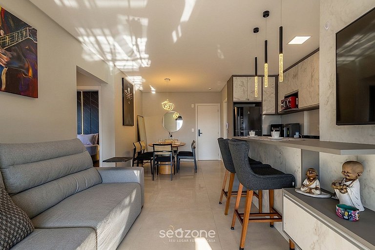 Apto em prédio c/ vista p/ Lago na Fazenda LMR0902