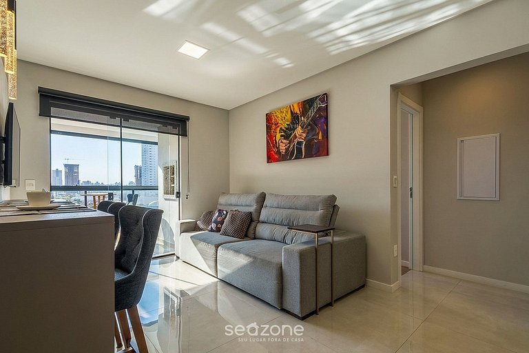 Apto en condo. c/ vista al Lago en Fazenda LMR0902