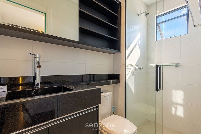 Apto en condo. c/ vista al Lago en Fazenda LMR0902