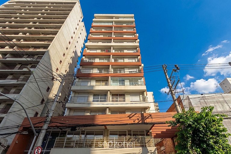 Apto en edif. c/ balcón a 550m del Metro MOV0213