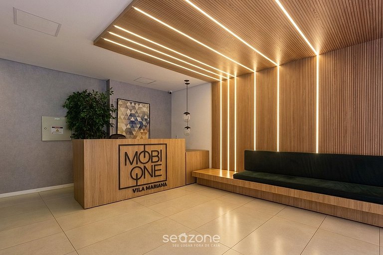 Apto en edif. c/ balcón a 550m del Metro MOV0213