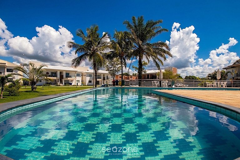 Apto en Condo c/ Piscina y Balcón Centro MUT0000