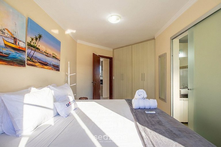 Apto en Condo c/ Piscina y Balcón Centro MUT0000