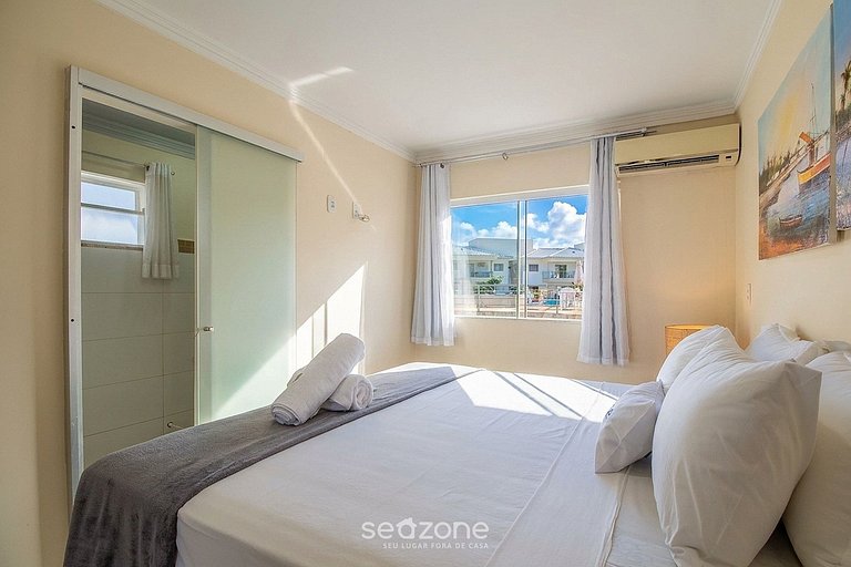 Apto en Condo c/ Piscina y Balcón Centro MUT0000