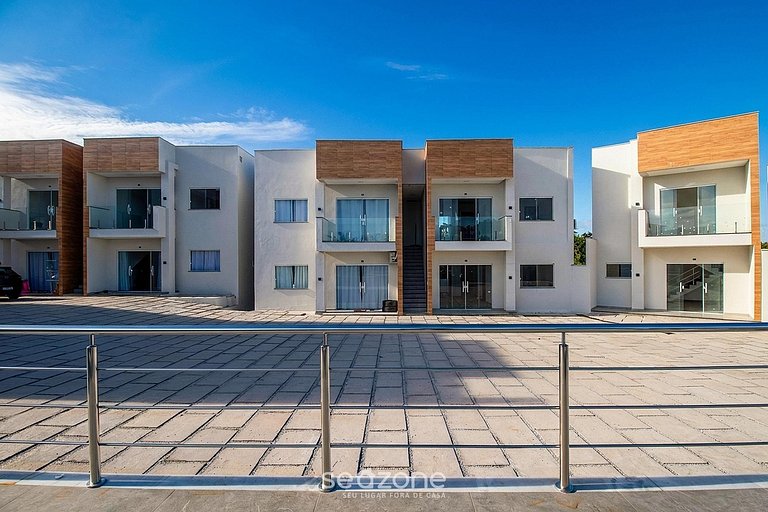 Apto em Cond. c/ Piscina e Vista Mar ALM0009