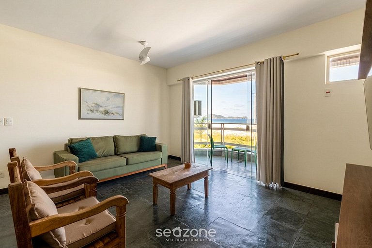 Apto en Cond. c/ Piscina y Vista Mar Braga SRB0101