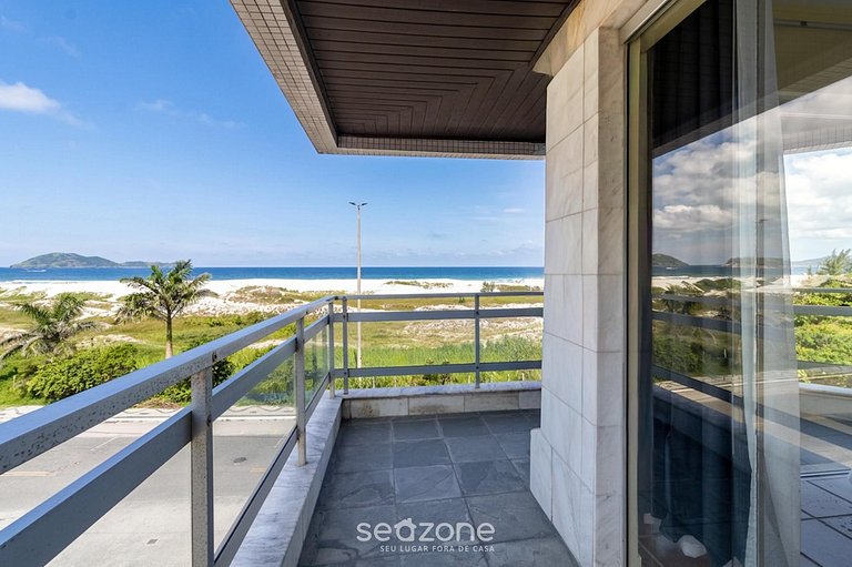 Apto en Cond. c/ Piscina y Vista Mar Braga SRB0101