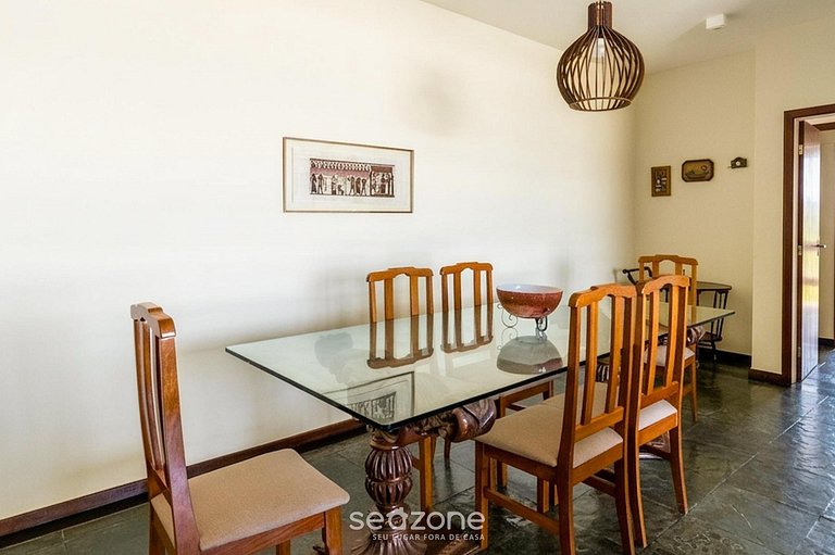 Apto en Cond. c/ Piscina y Vista Mar Braga SRB0101