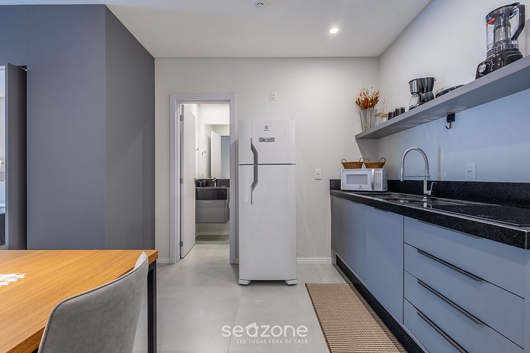 Apto en cond. c/ piscina a 220 m del mar FFS0402