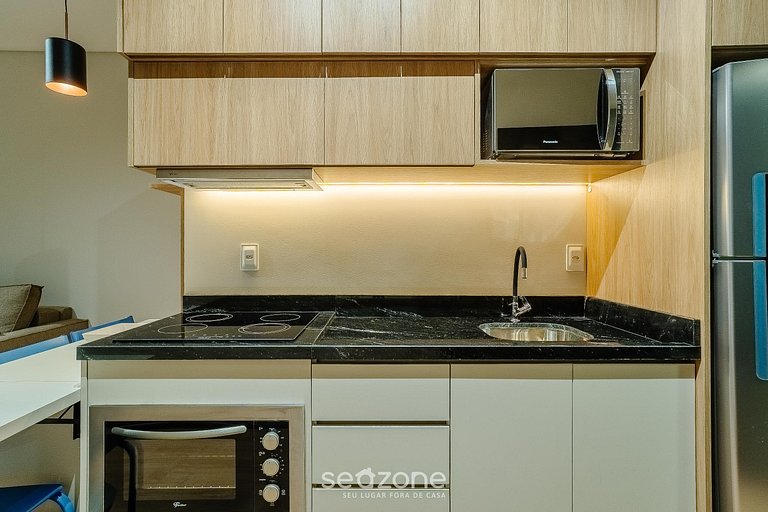 Moderno c/ piscina a 550 m da praia LDU0205