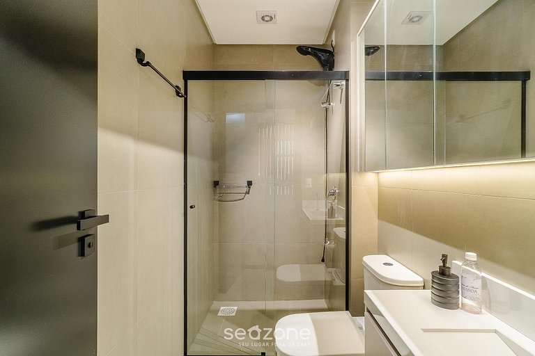 Moderno c/ piscina a 550 m da praia LDU0205
