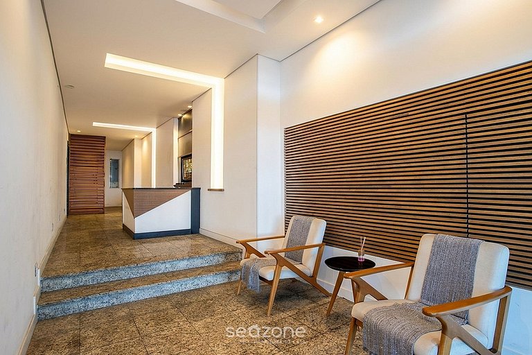 Apto en cond. c/ vista al Mar en RJ BRT1001