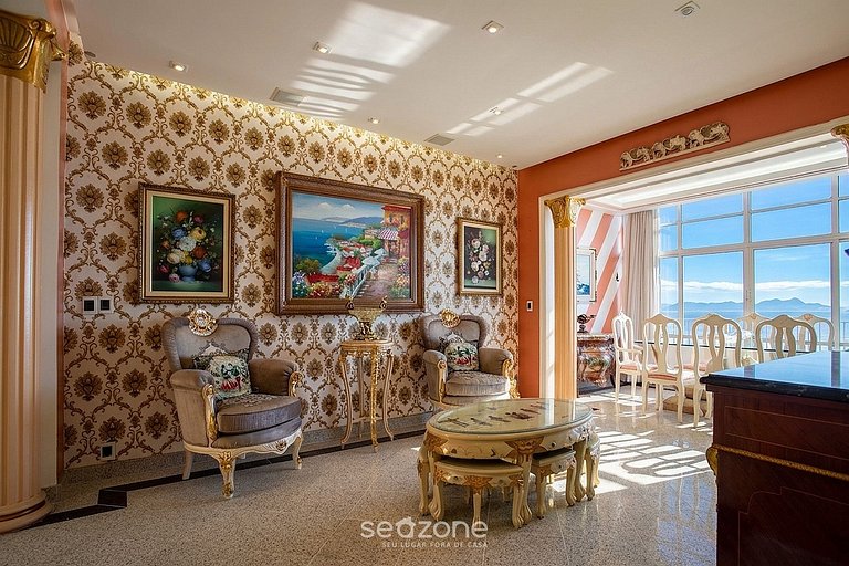 Apto em cond. c/ vista p/ Mar no RJ BRT1001