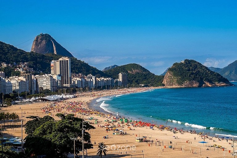 Apto em cond. c/ vista p/ Mar no RJ BRT1001