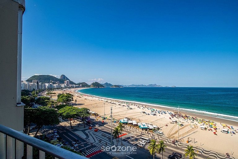 Apto en cond. c/ vista al Mar en RJ BRT1001