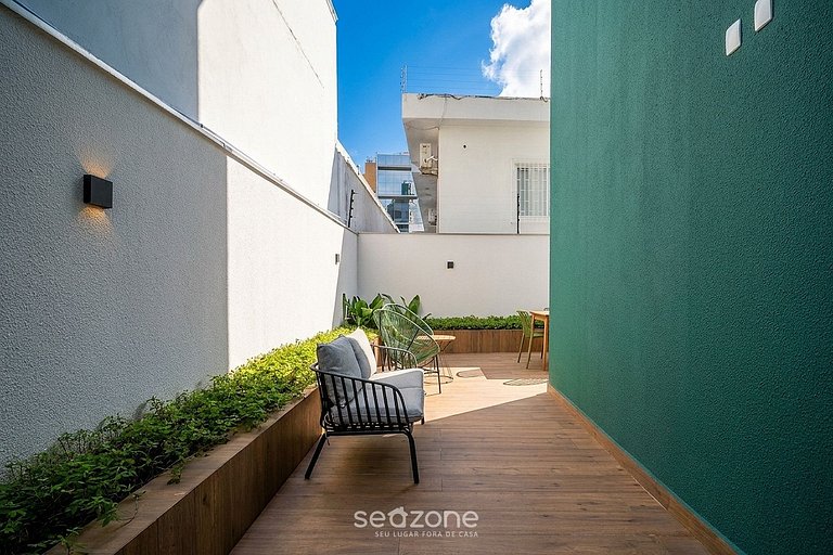 Studio em prédio c/ garden no Centro PKD0102