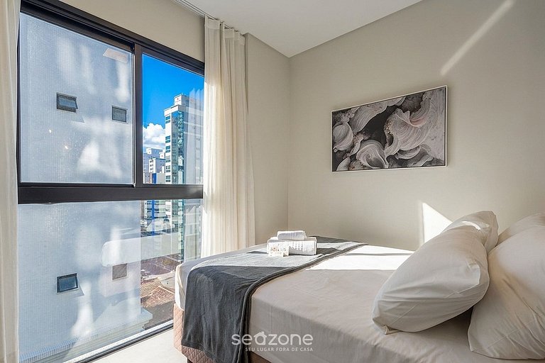 Studio em Cond. c/ Piscina Centro Itapema FFS0606