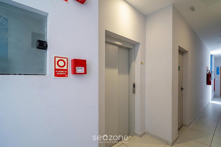 Apto c/ Ar a 300m da Praia em Intermares AZZ0406