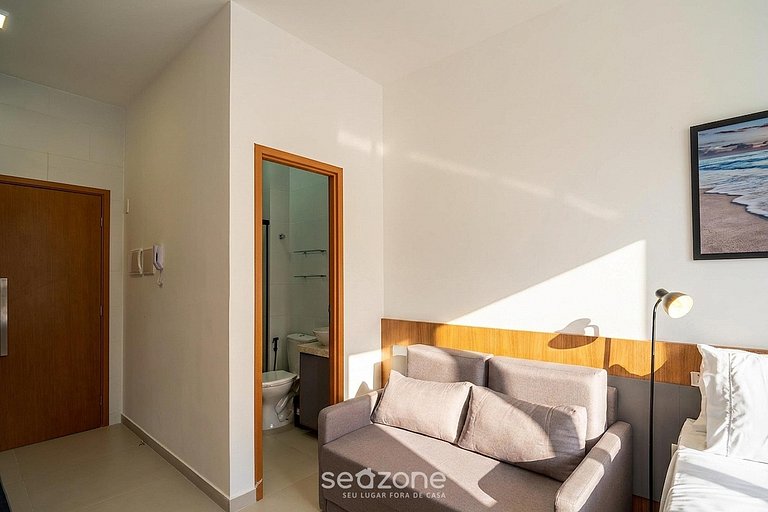 Apto c/ Ar a 300m da Praia em Intermares AZZ0406