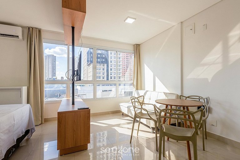 Studio em St Bueno c/ Ar prox. Vaca Brava DNAG0503