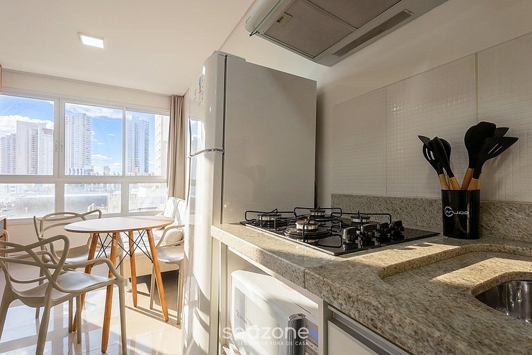 Studio em St Bueno c/ Ar prox. Vaca Brava DNAG0503