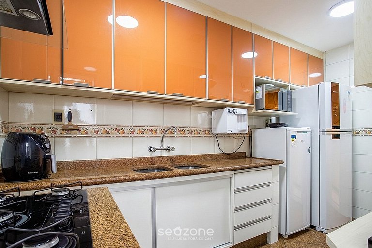 Apartamento con vista al mar en RJ BRT1001