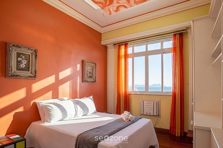 Apartamento con vista al mar en RJ BRT1001