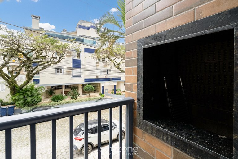 Nuevo apartamento con barbacoa en Jurerê JPR201