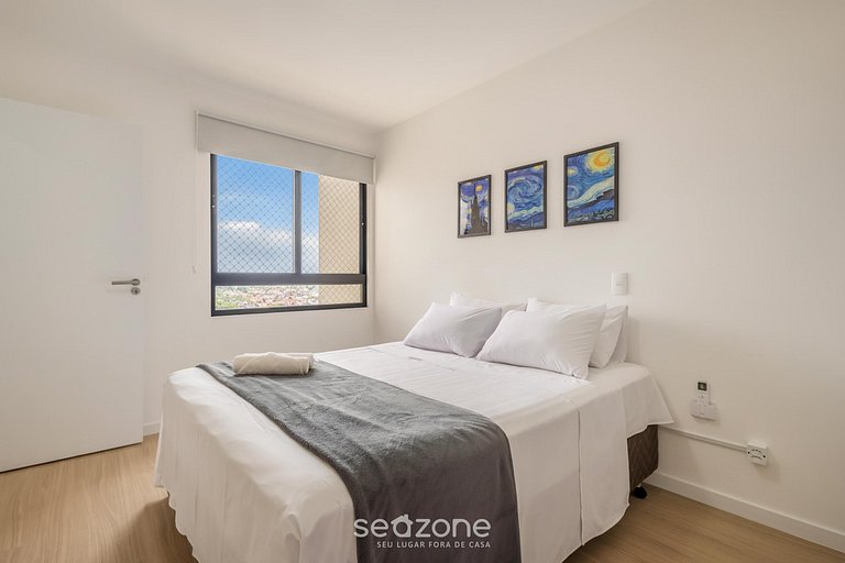 Apto em cond. c/ piscina e jacuzzi, Penha SKL1005