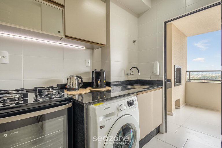 Apto em cond. c/ piscina e jacuzzi, Penha SKL1005