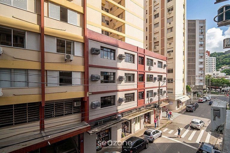 Studio em prédio no Centro c/ Vista DIL0103