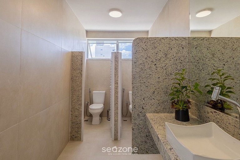 Studio em Cond. c/ Academia no Centro MSU0301