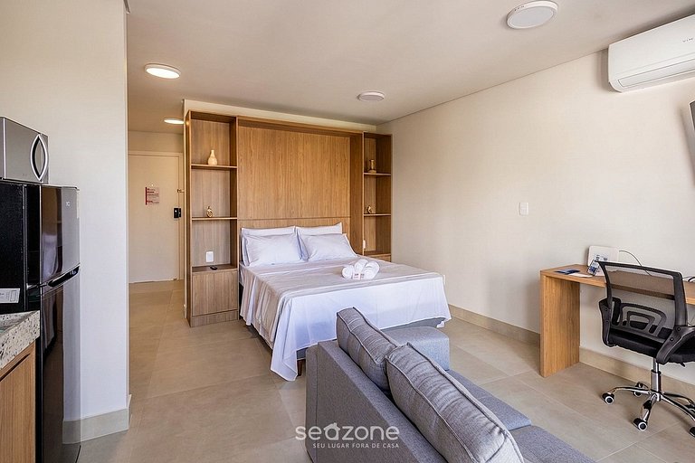 Estudio en Cond. c/ Piscina en el Centro MSU0304