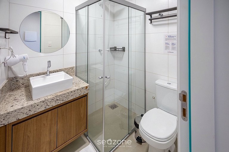 Conforto em Cond. c/ Piscina no Centro MSU0304
