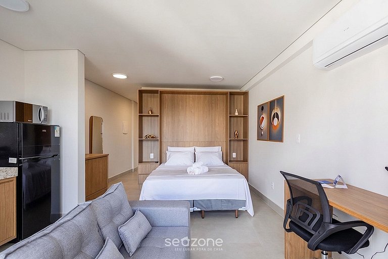 Estudio acogedor en condominio con piscina MSU0605