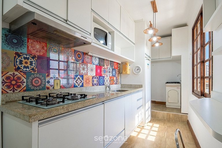 Apto c/ churrasq. em cond. Ingleses SLN0016