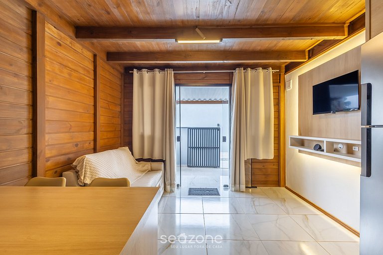 Cabaña c/ balcón a pocos minutos del mar VIL0001