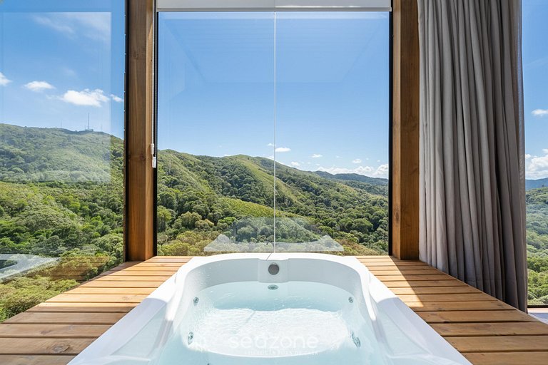 Cabaña con fantástica vista y jacuzzi VST029