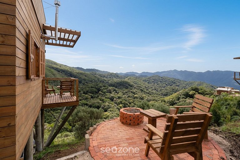 Cabana com vista fantástica e jacuzzi VST029
