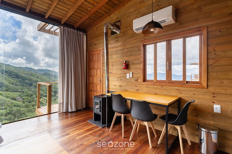 Cabaña con fantástica vista y jacuzzi VST029