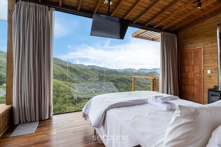 Cabaña con fantástica vista y jacuzzi VST029