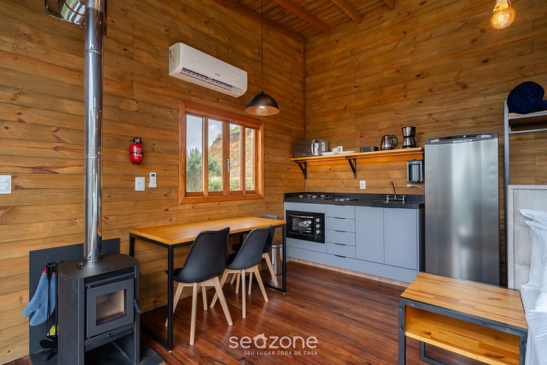Cabaña con fantástica vista y jacuzzi VST029