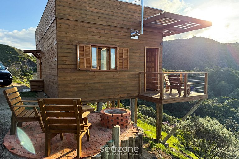 Cabaña con fantástica vista y jacuzzi VST029