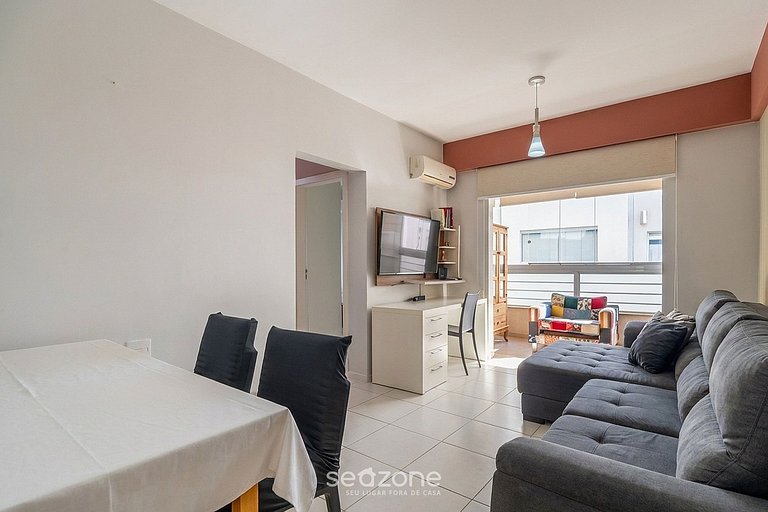 Apto c/ A/C a 550m de Playa BVR0102